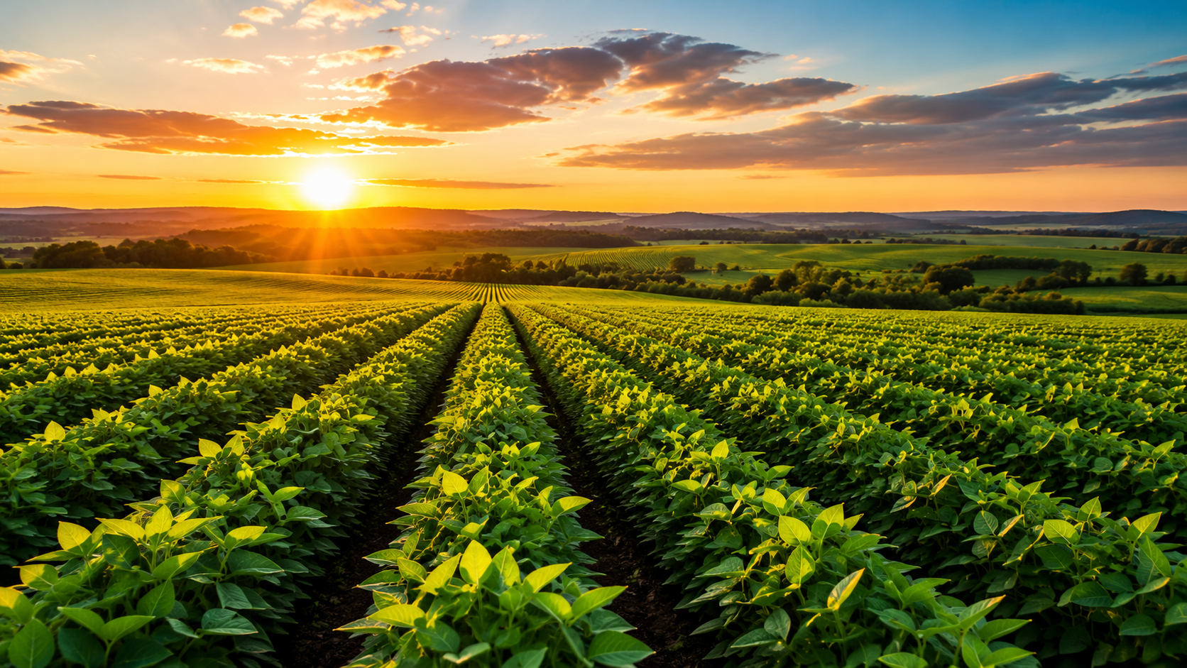 Agricultural crop field